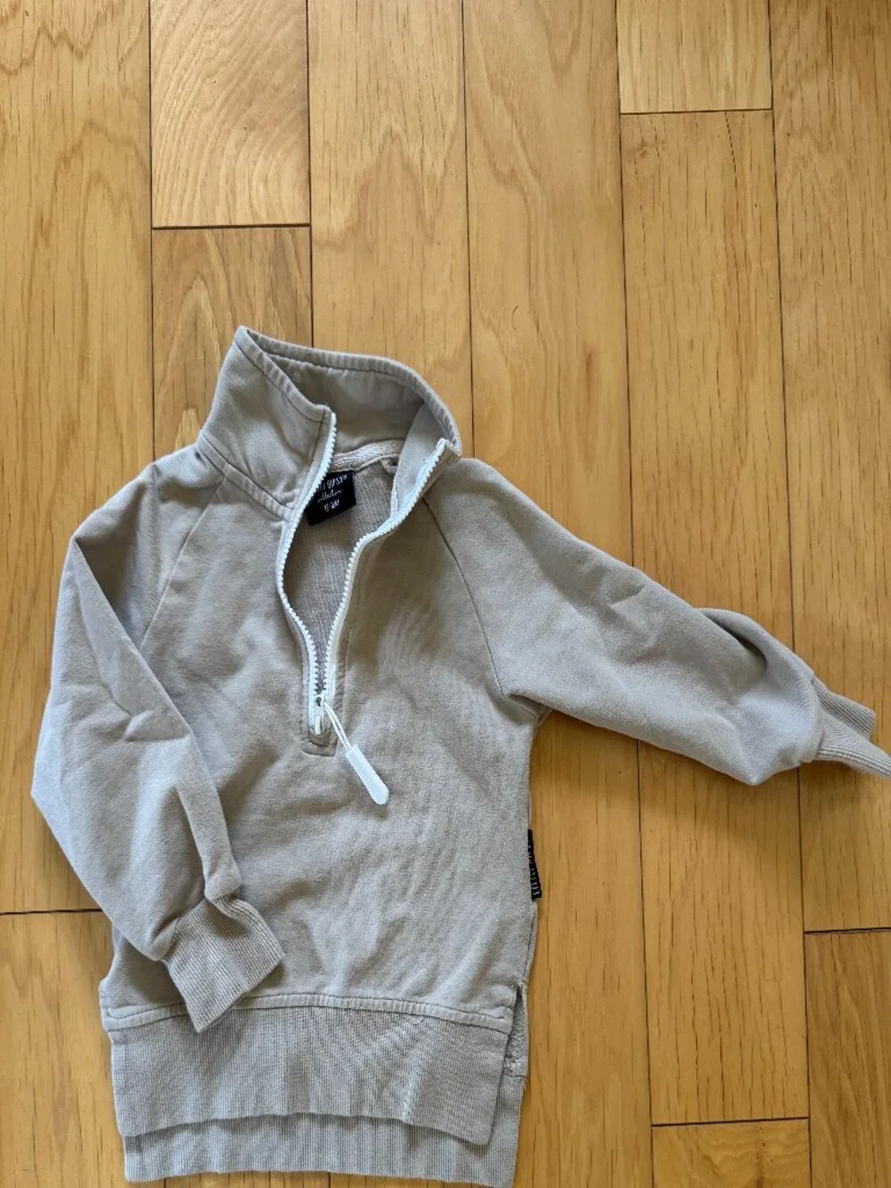 Little Bipsy 3-Piece Outfit Bundle | Half Zip Sweater, Matching Sweatpants + Bon
